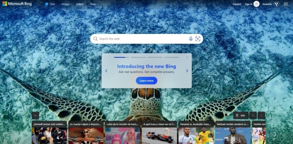 محرك البحث Bing