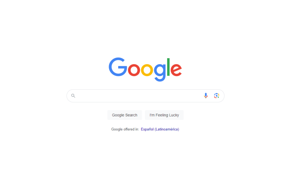 محرك البحث جوجل