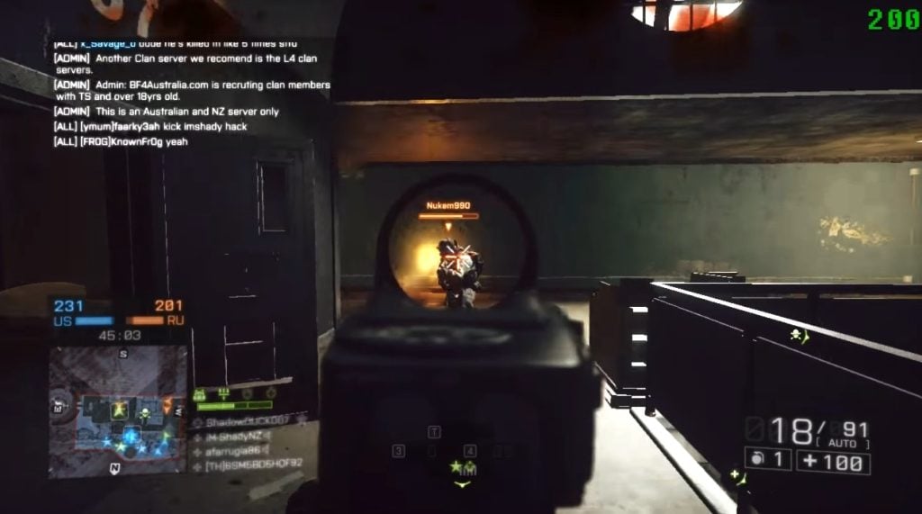 تقنية الإنفجار الدقيق في Battlefield 4