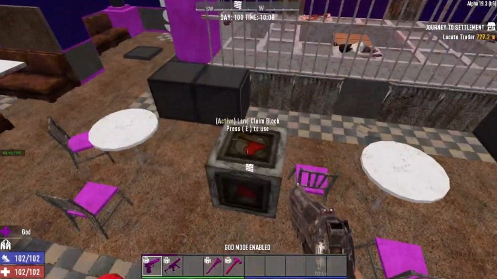 بلوکهای تصاحب زمین در 7 Days to Die