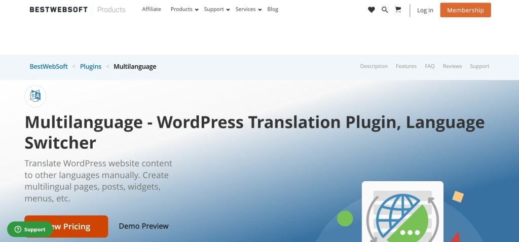 Multilanguage WordPress Translation Plugin