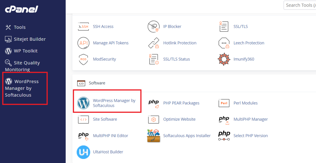 WordPress Manager by Softaculus
