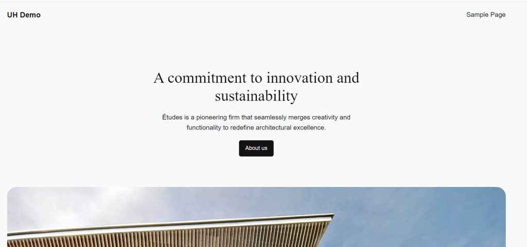 wordpress website hestia