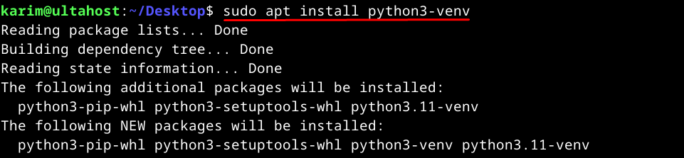install python3