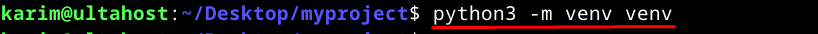 python3 m 