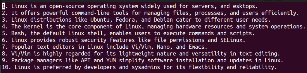 linux os